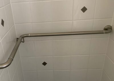Shower with Grab Rails